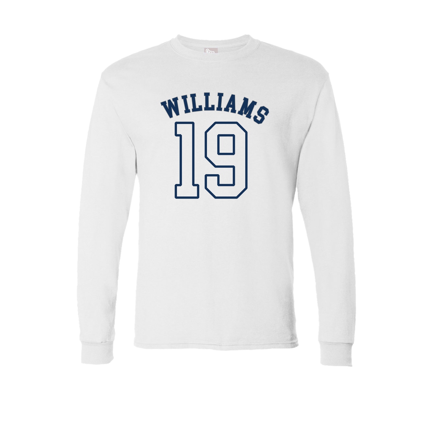 Long Sleeve Tee — Shirsey Arch in White