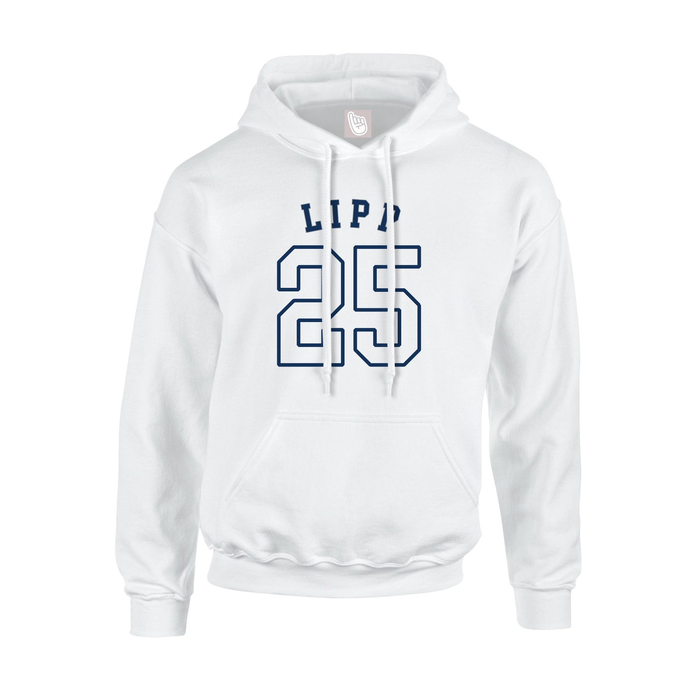 Hoodie — Shirsey Arch in White