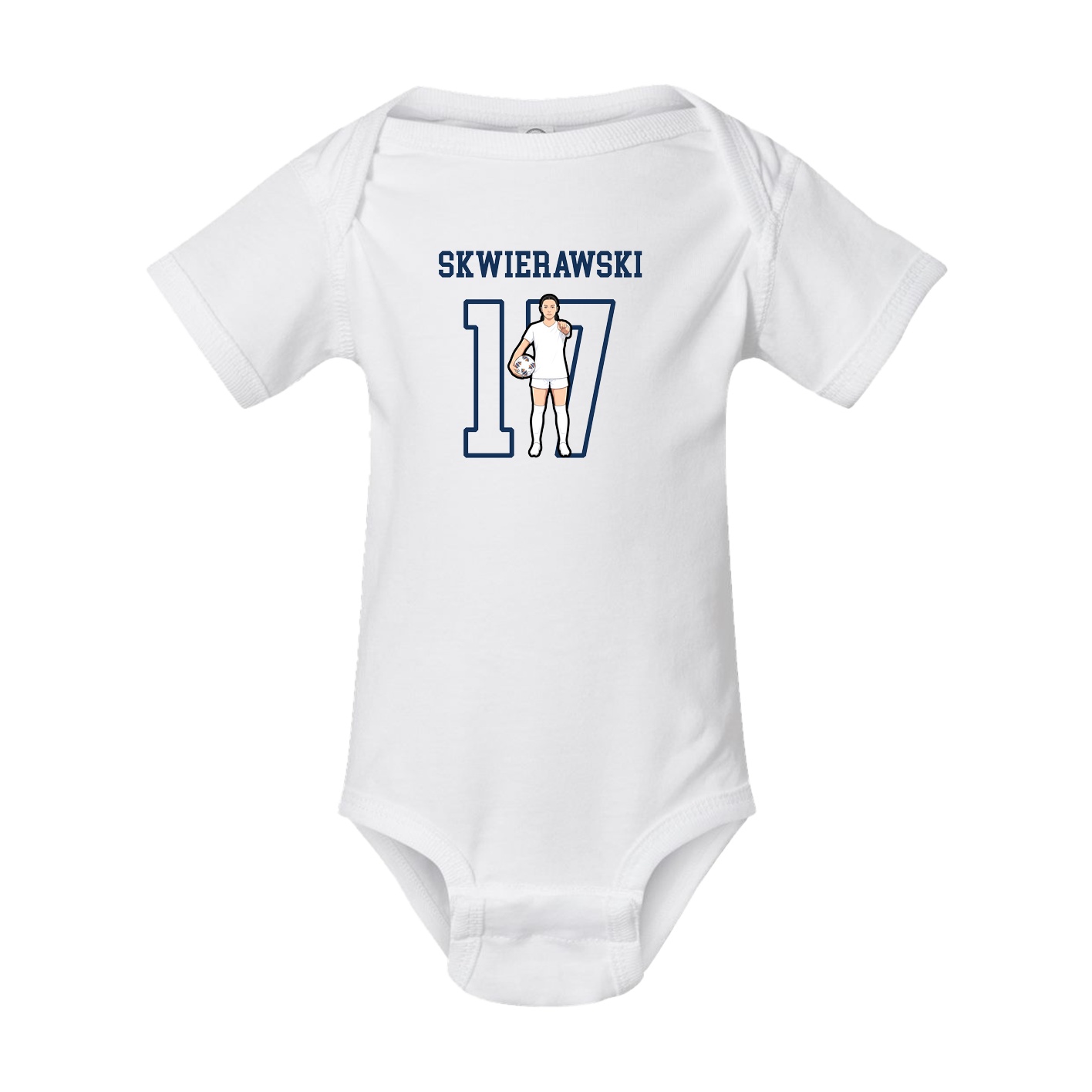 Baby Onesie — Shirsey in White