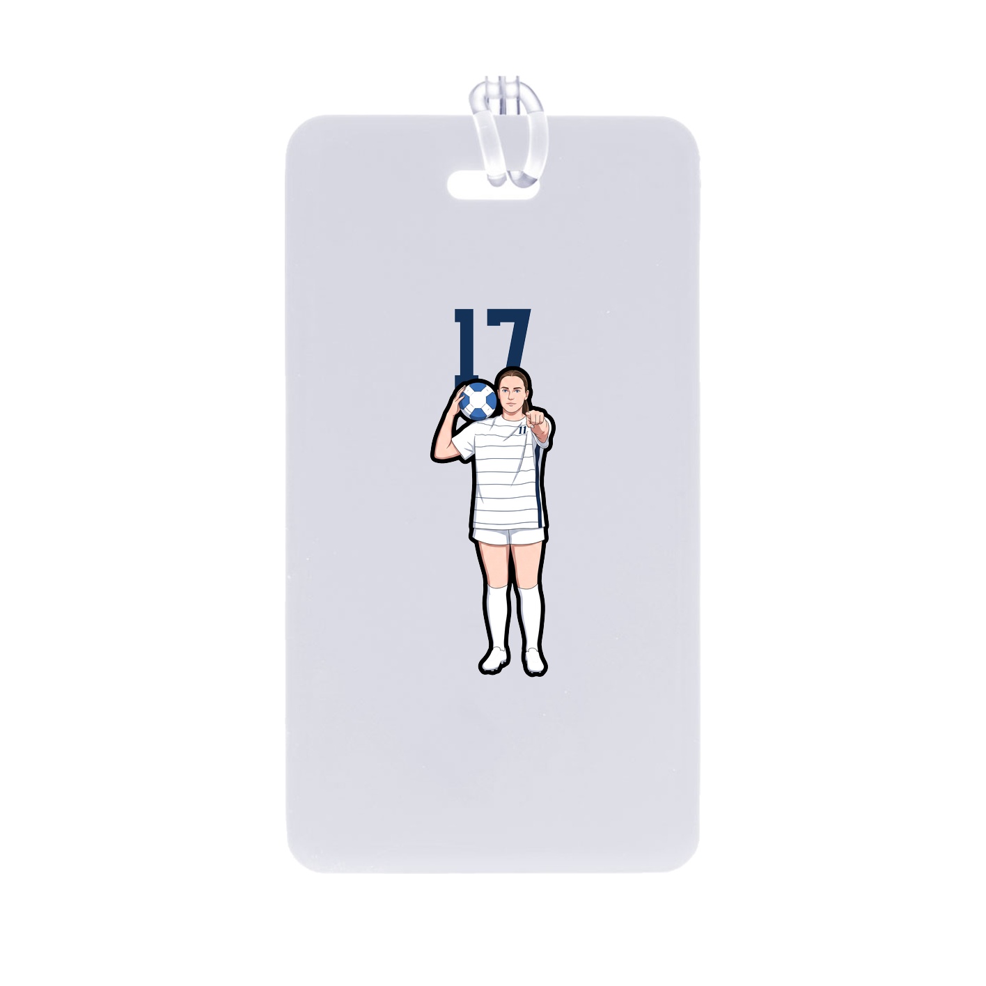 Bag Tag — Number Top in Classic