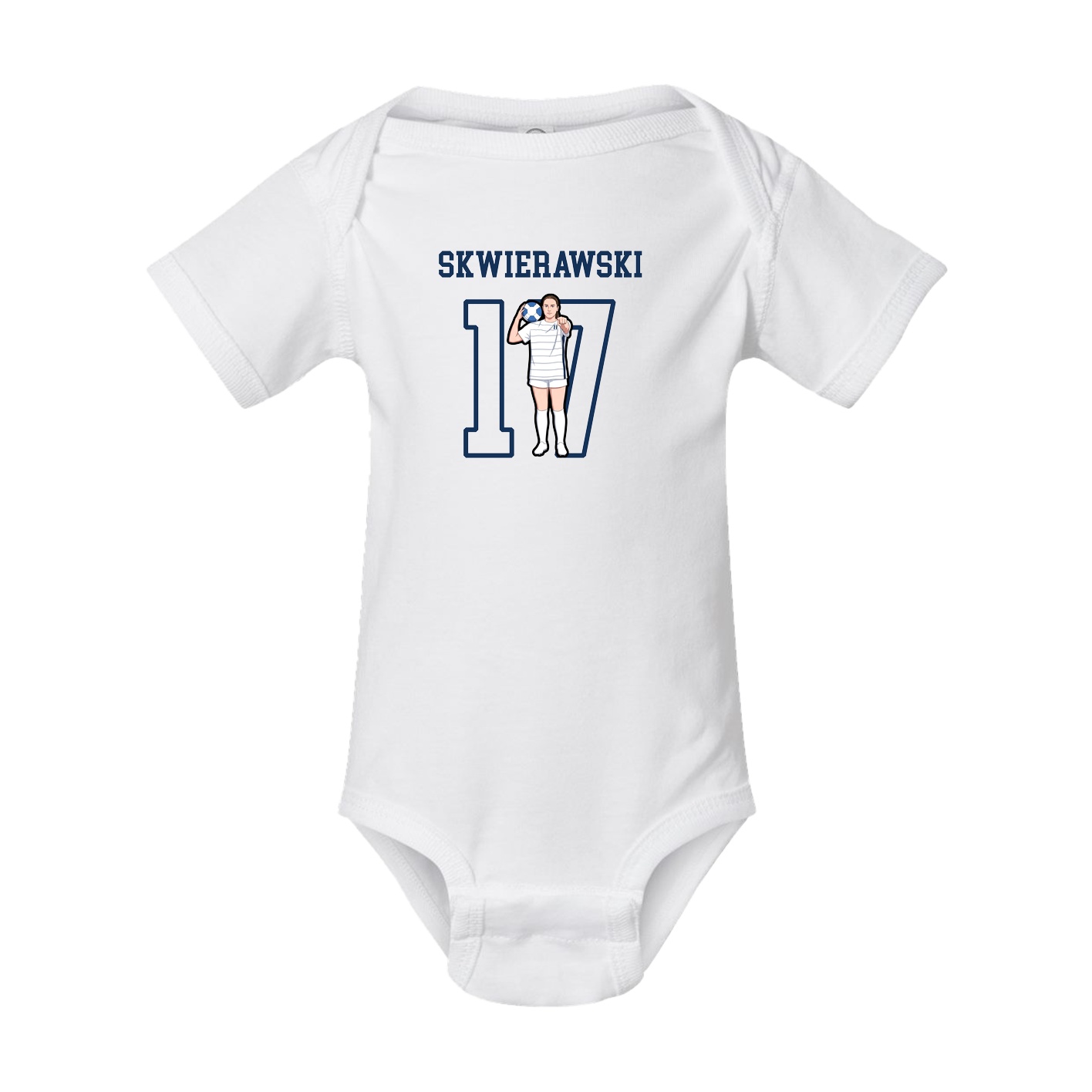 Baby Onesie — Shirsey in White