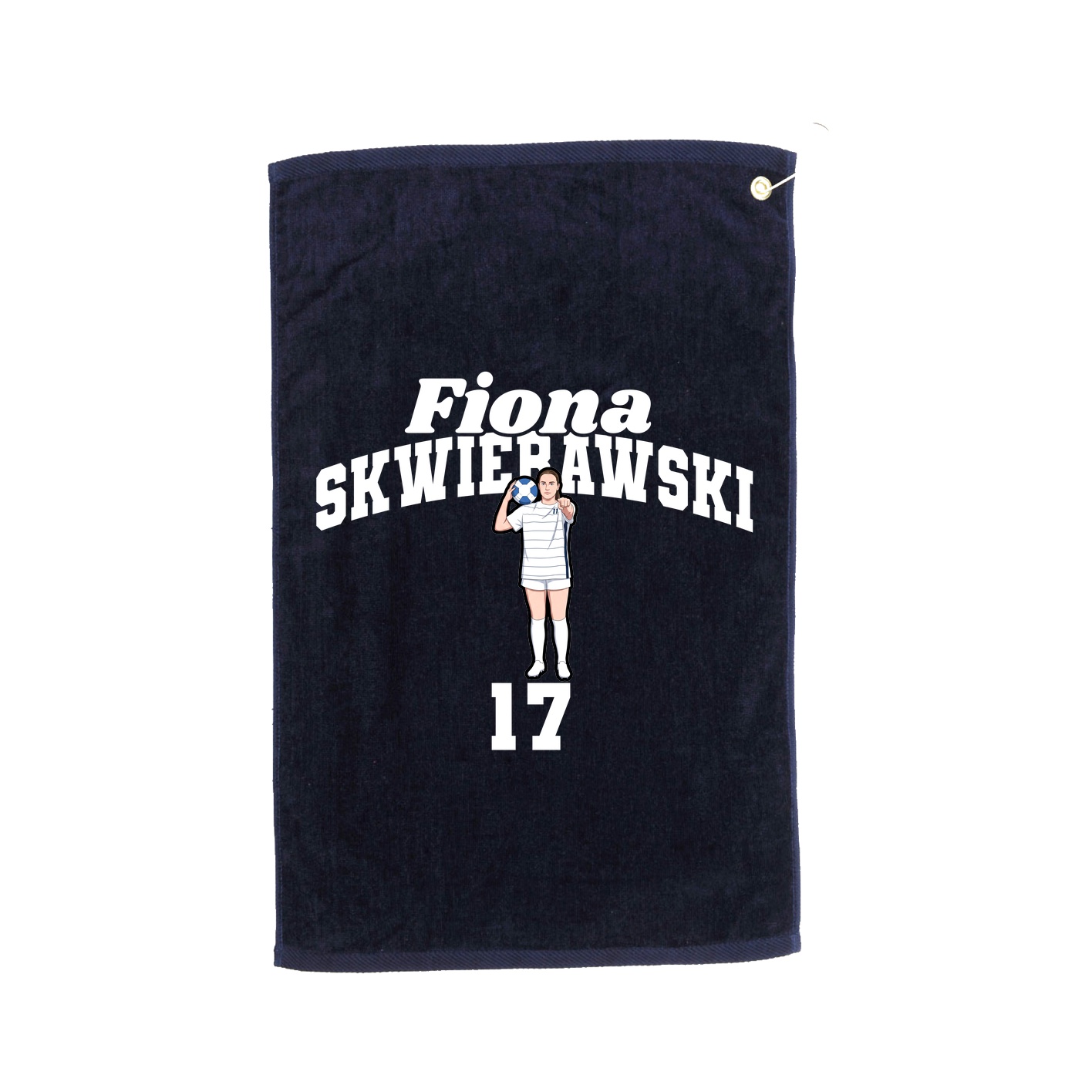 Golf Towel — Signature Arch in Navy