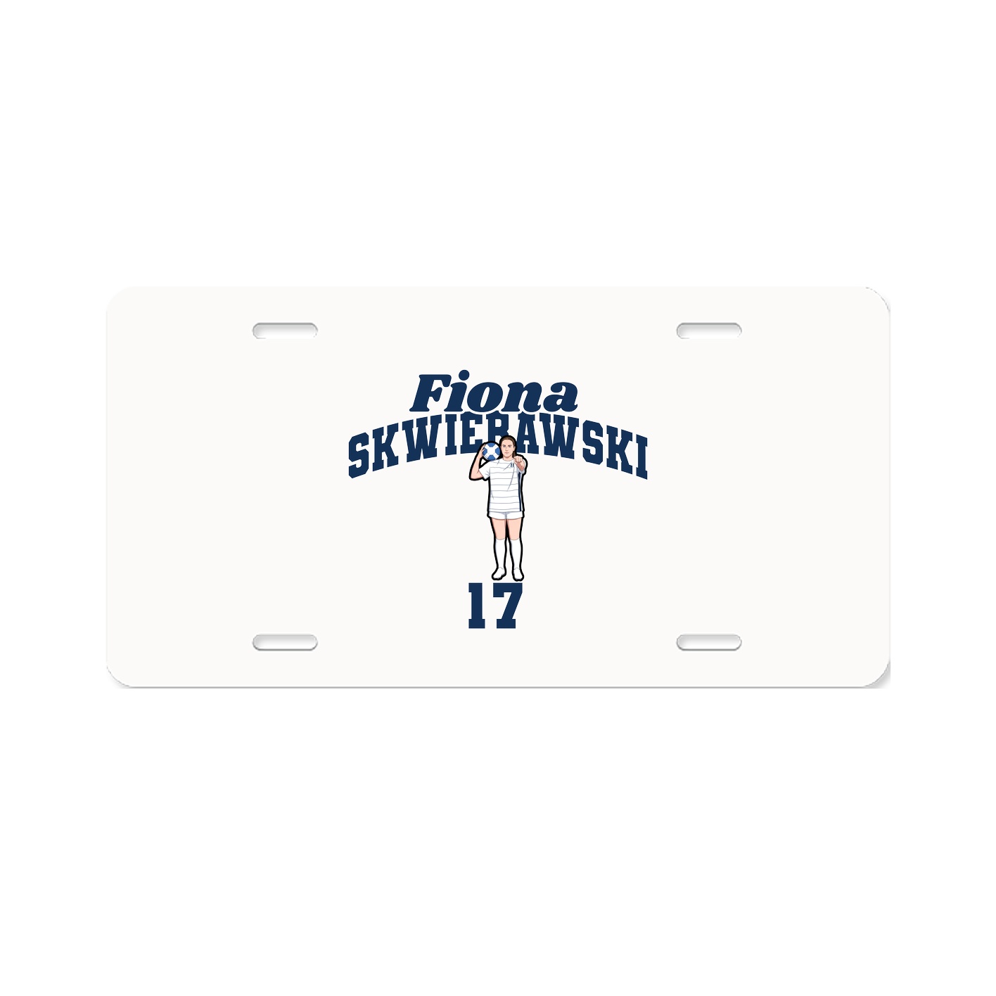 License Plate — Signature Arch in Classic