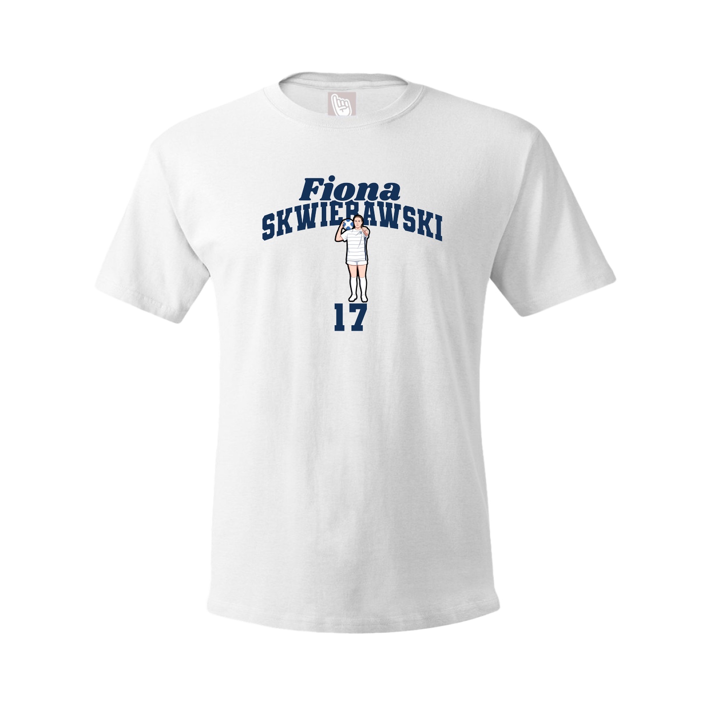 Tee — Signature Arch in White