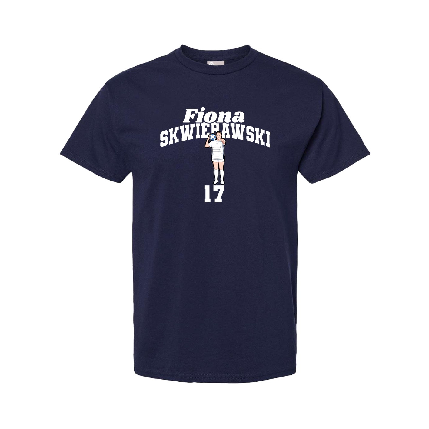 Youth Tee — Signature Arch in Navy