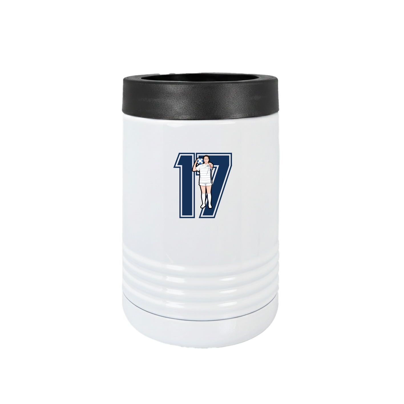 Beverage Holder — Number in White