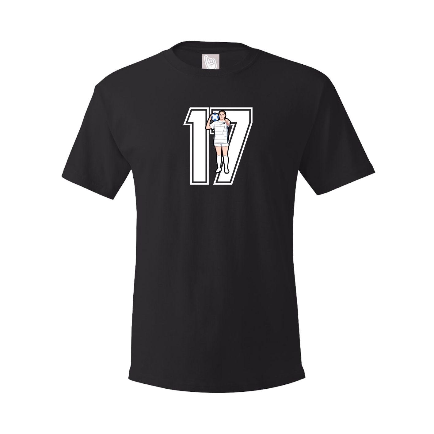 Youth Tee — Number in Black