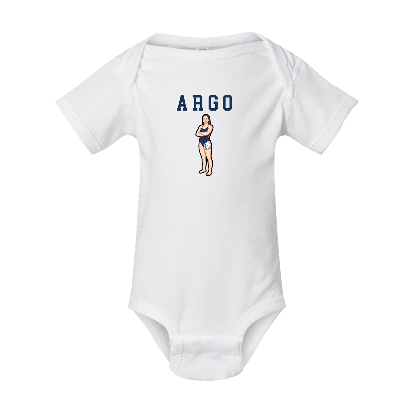 Baby Onesie — Shirsey in White