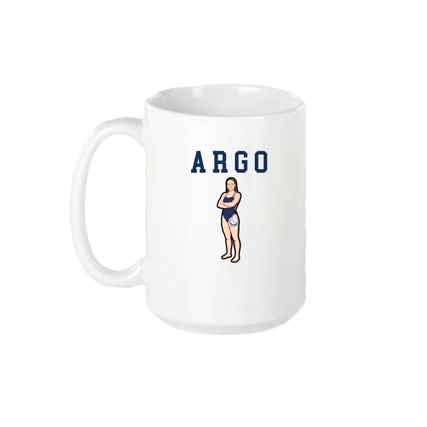 15oz Coffee Mug — Shirsey in White