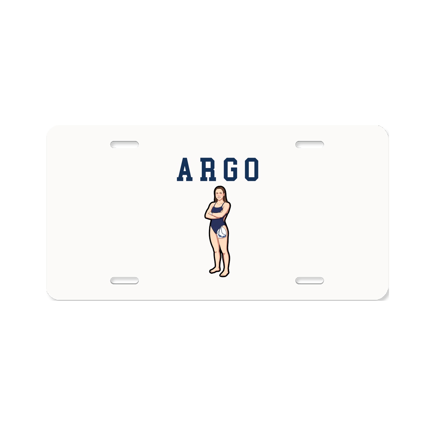 License Plate — Shirsey in Classic