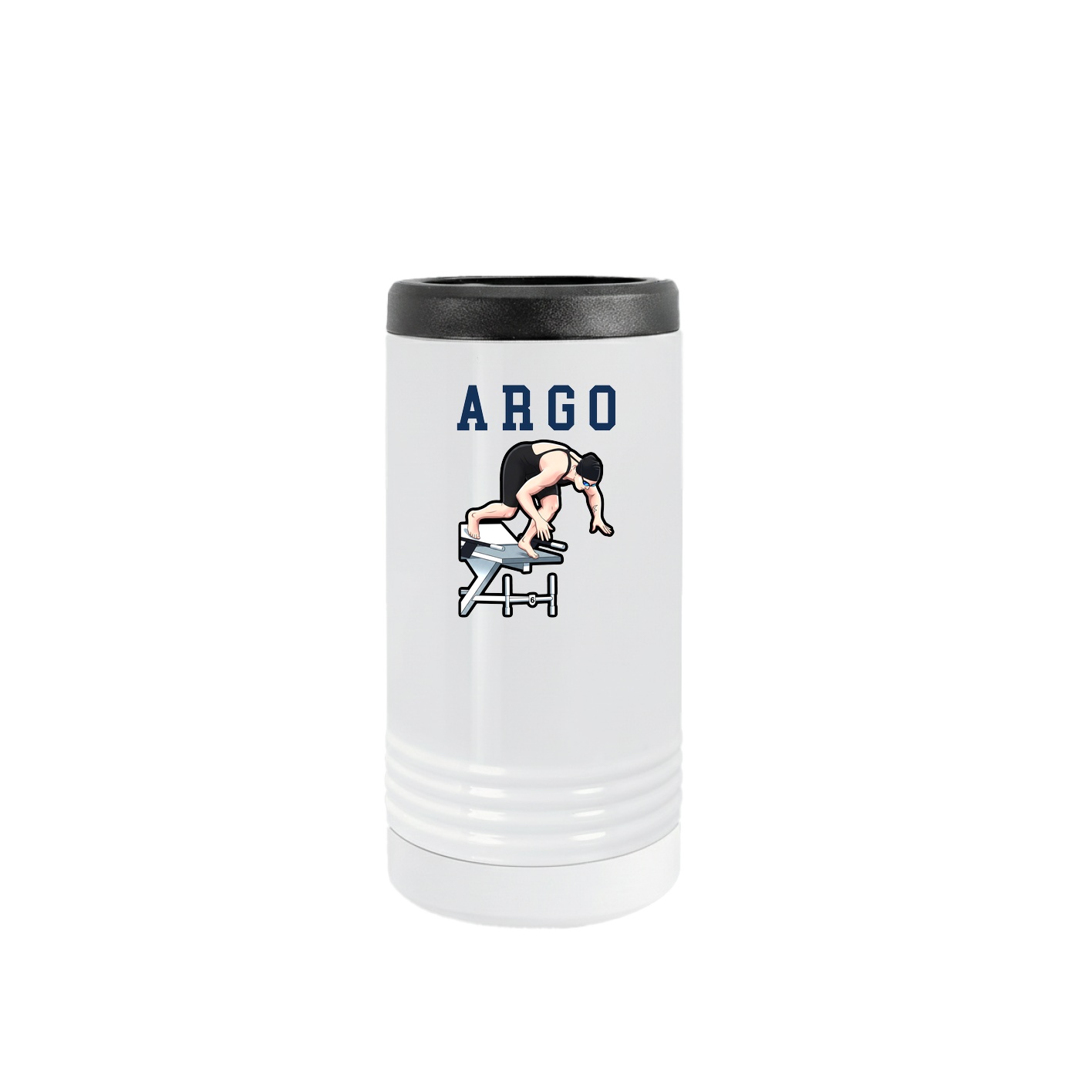 Slim Beverage Holder — Shirsey in White