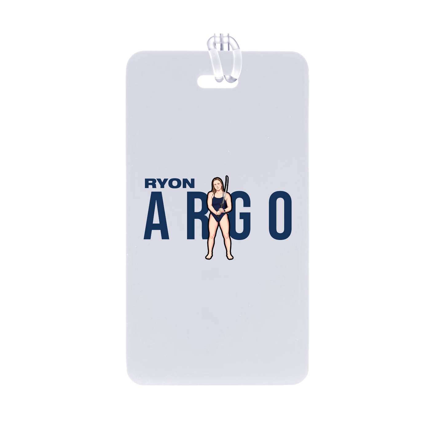 Bag Tag — Player Name in Classic