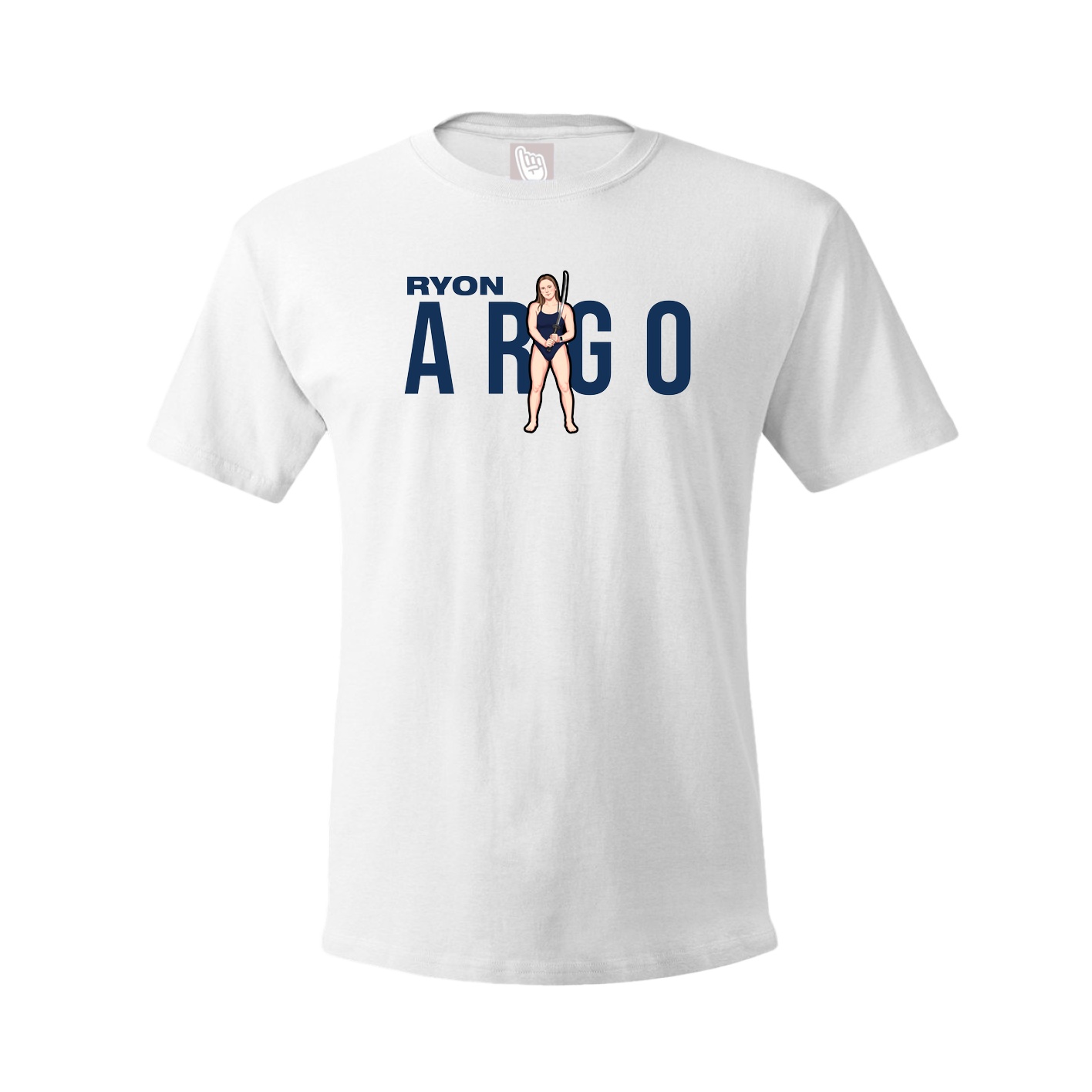 Youth Tee — Player Name in White