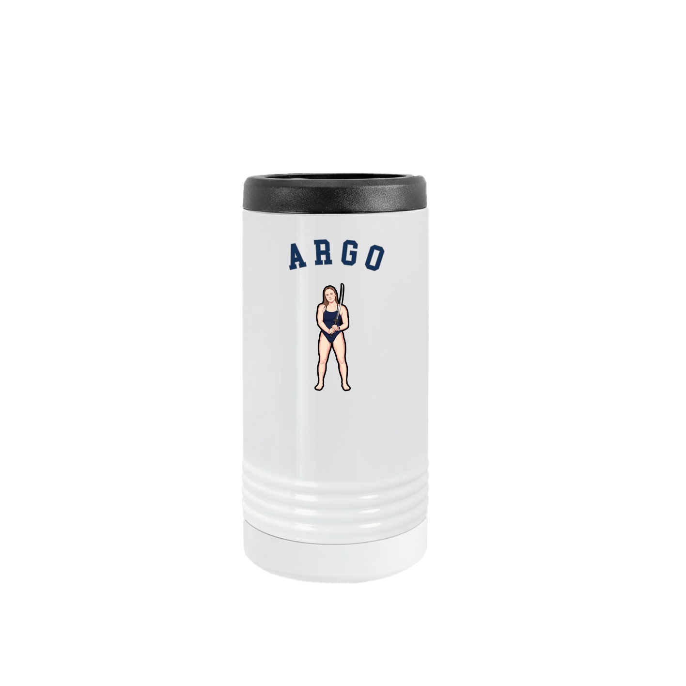 Slim Beverage Holder — Shirsey Arch in White