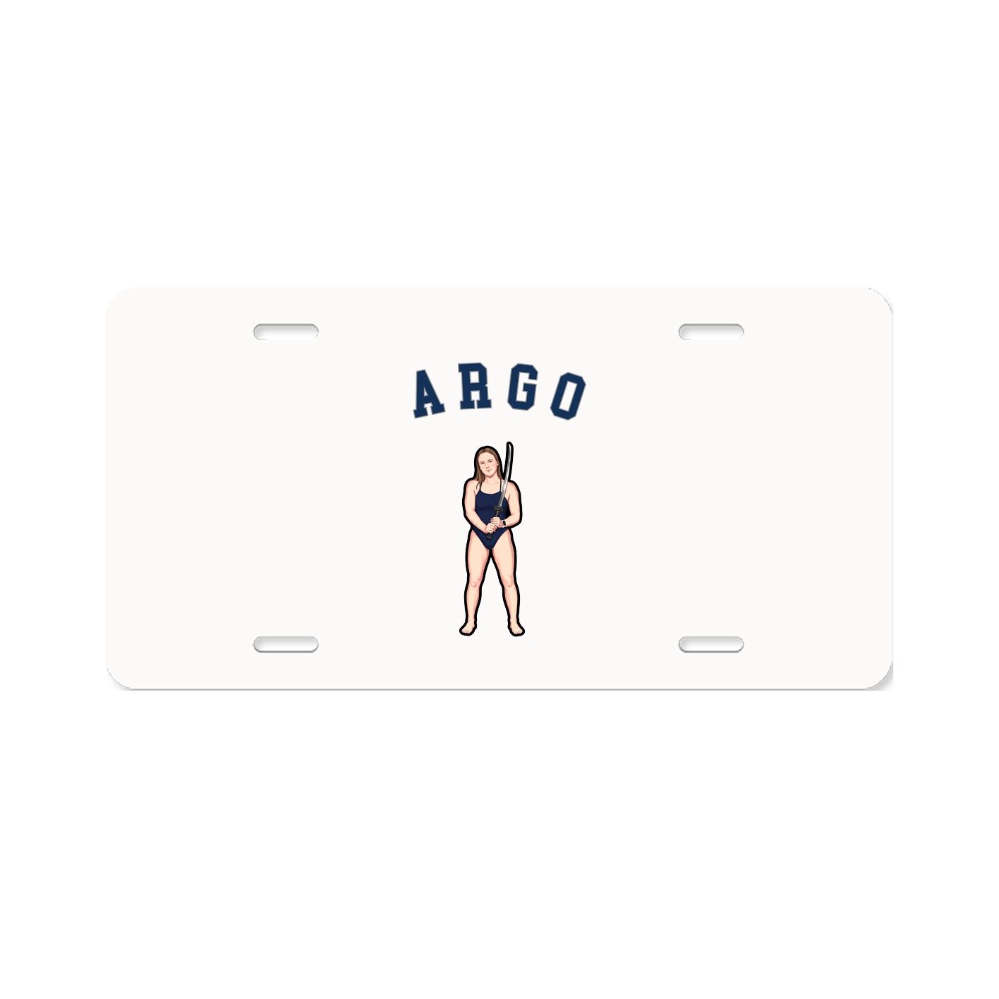 License Plate — Shirsey Arch in Classic