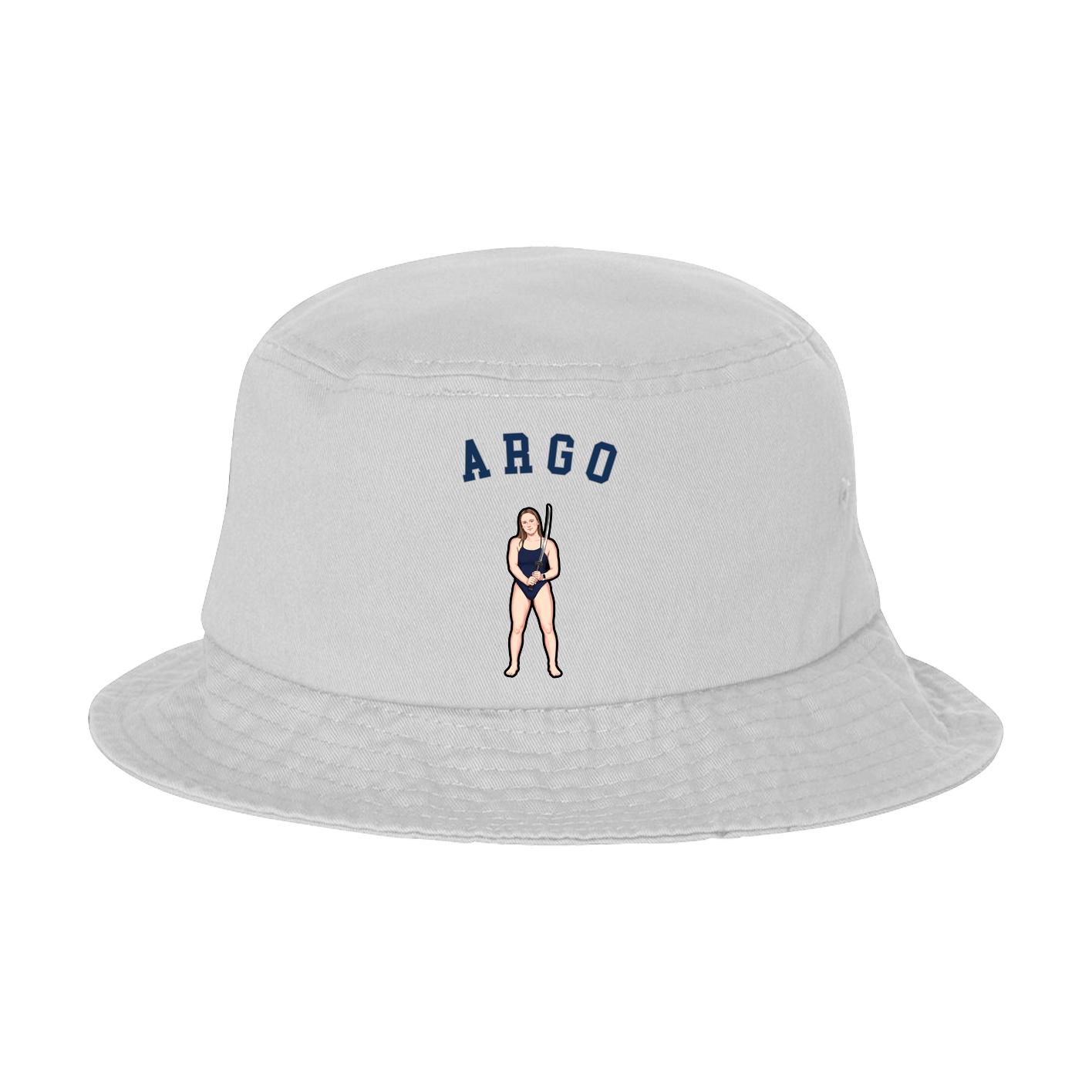 Bucket Cap — Shirsey Arch in White