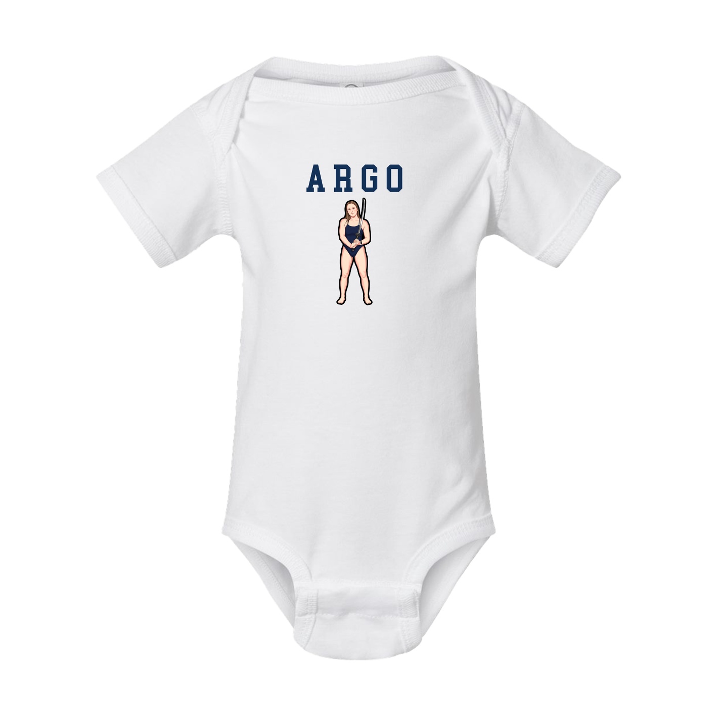 Baby Onesie — Shirsey in White
