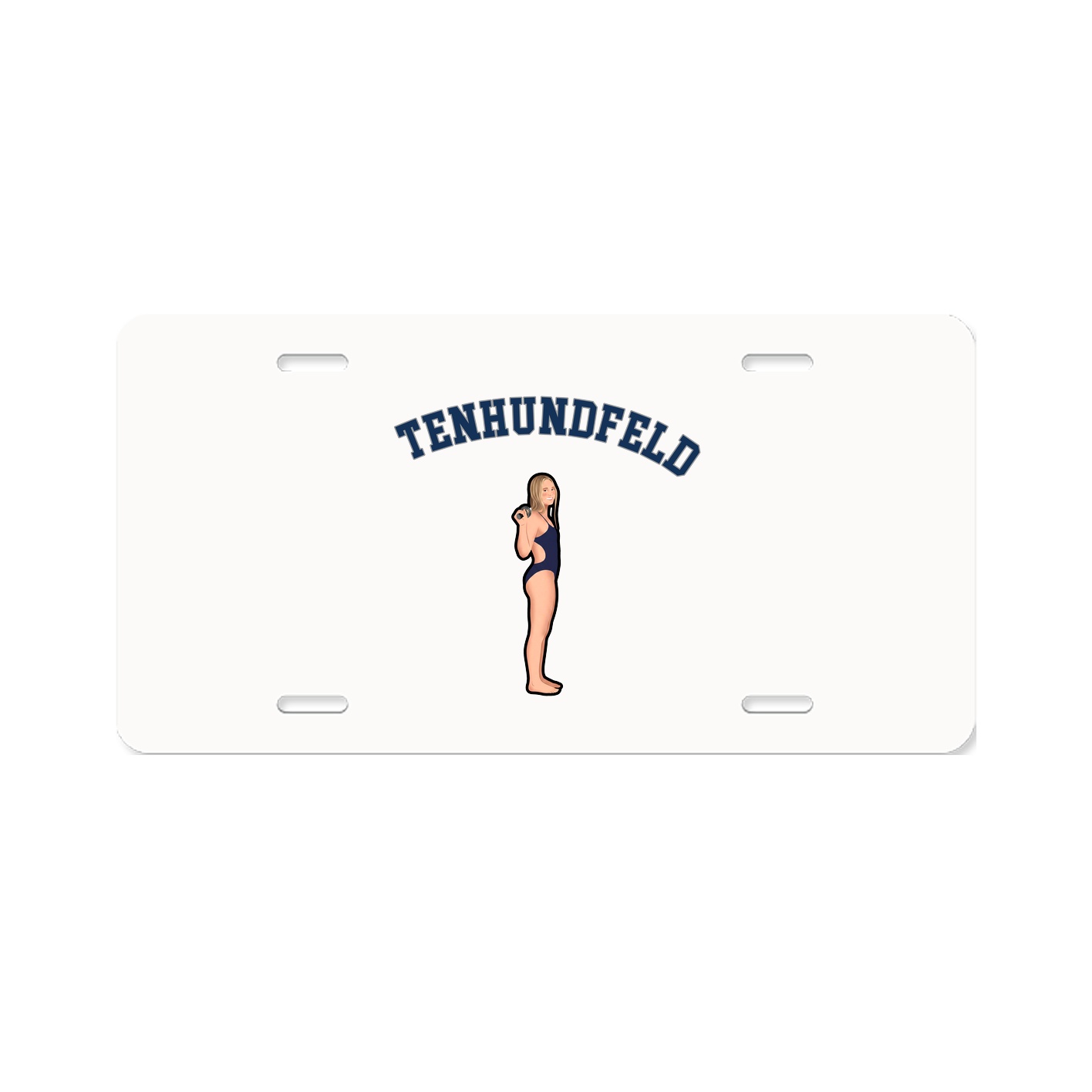 License Plate — Shirsey Arch in Classic
