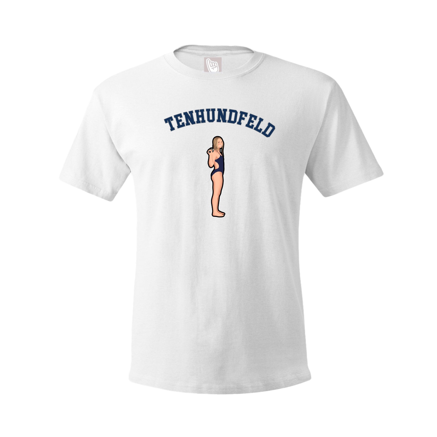 Tee — Shirsey Arch in White