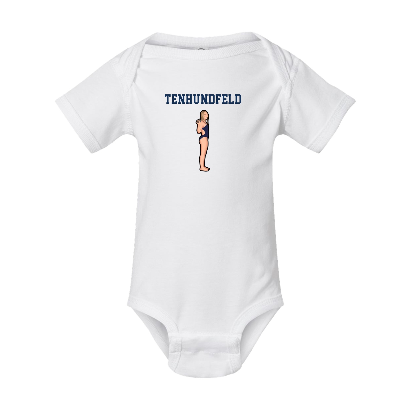 Baby Onesie — Shirsey in White