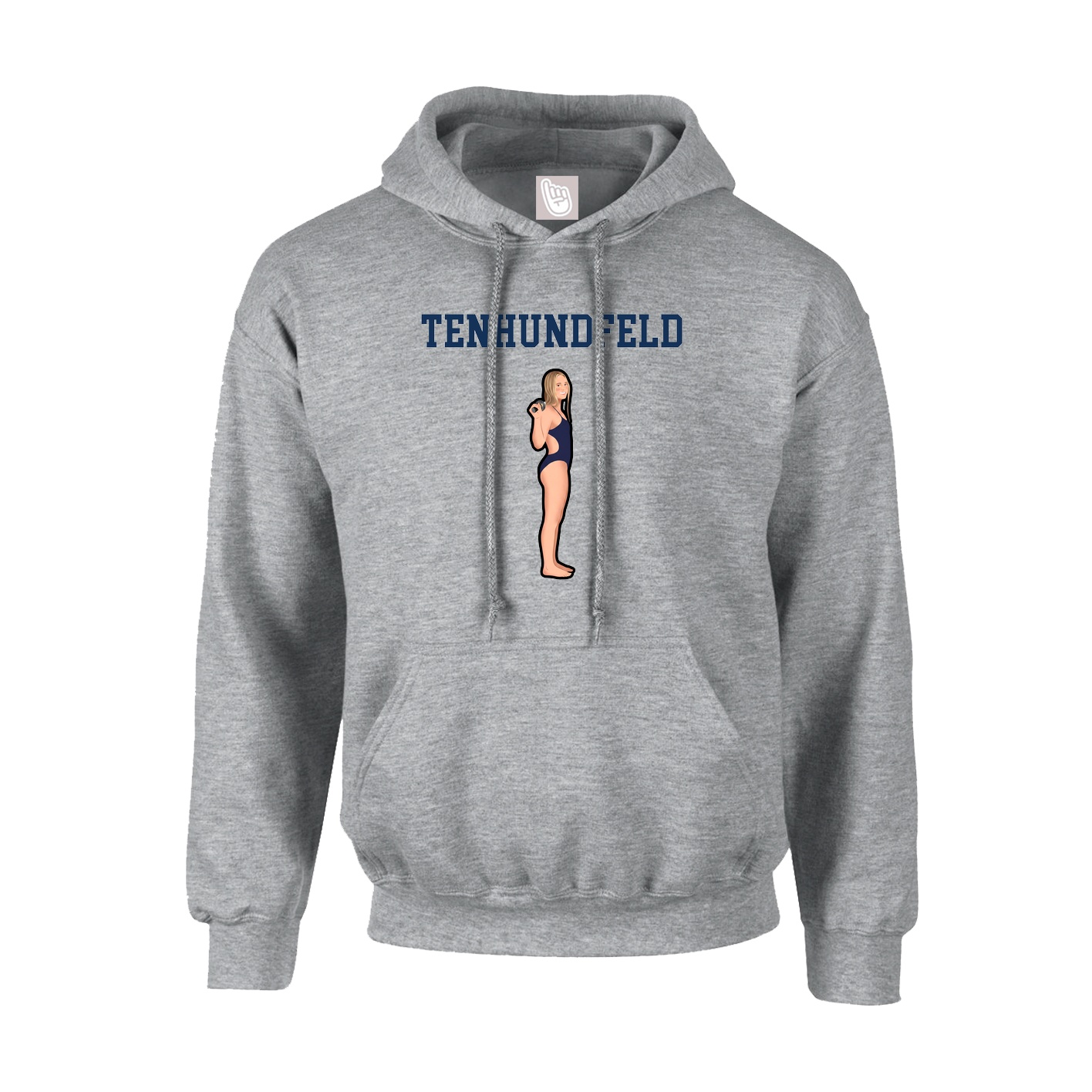Hoodie — Shirsey in Grey