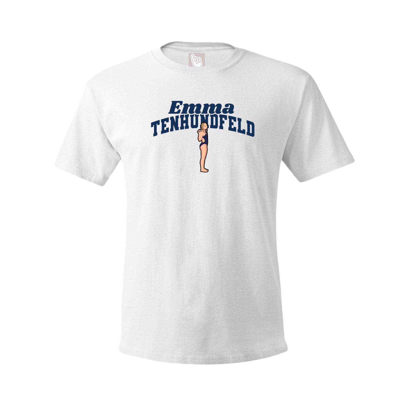 Tee — Signature Arch in White
