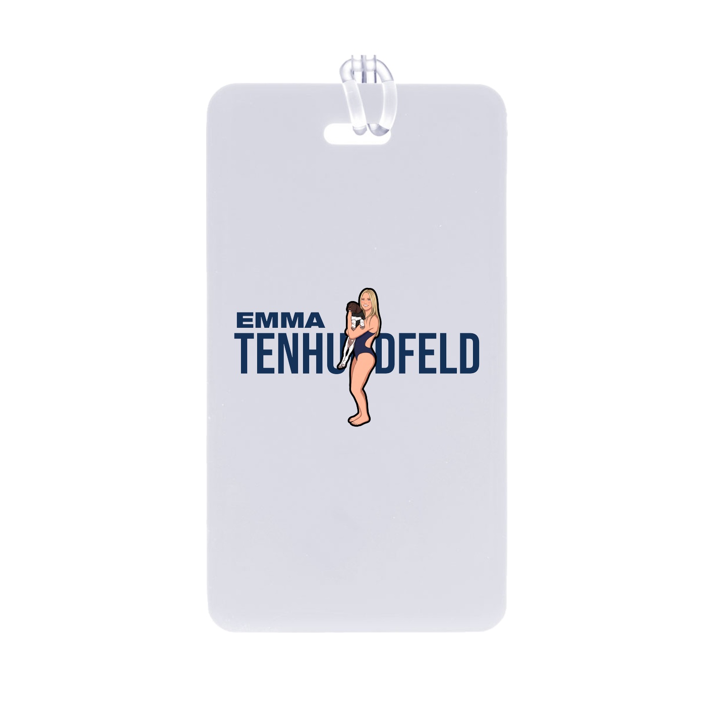 Bag Tag — Player Name in Classic