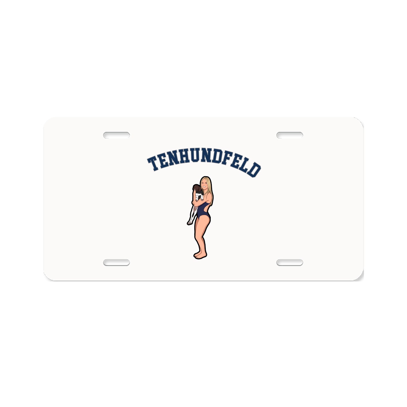 License Plate — Shirsey Arch in Classic