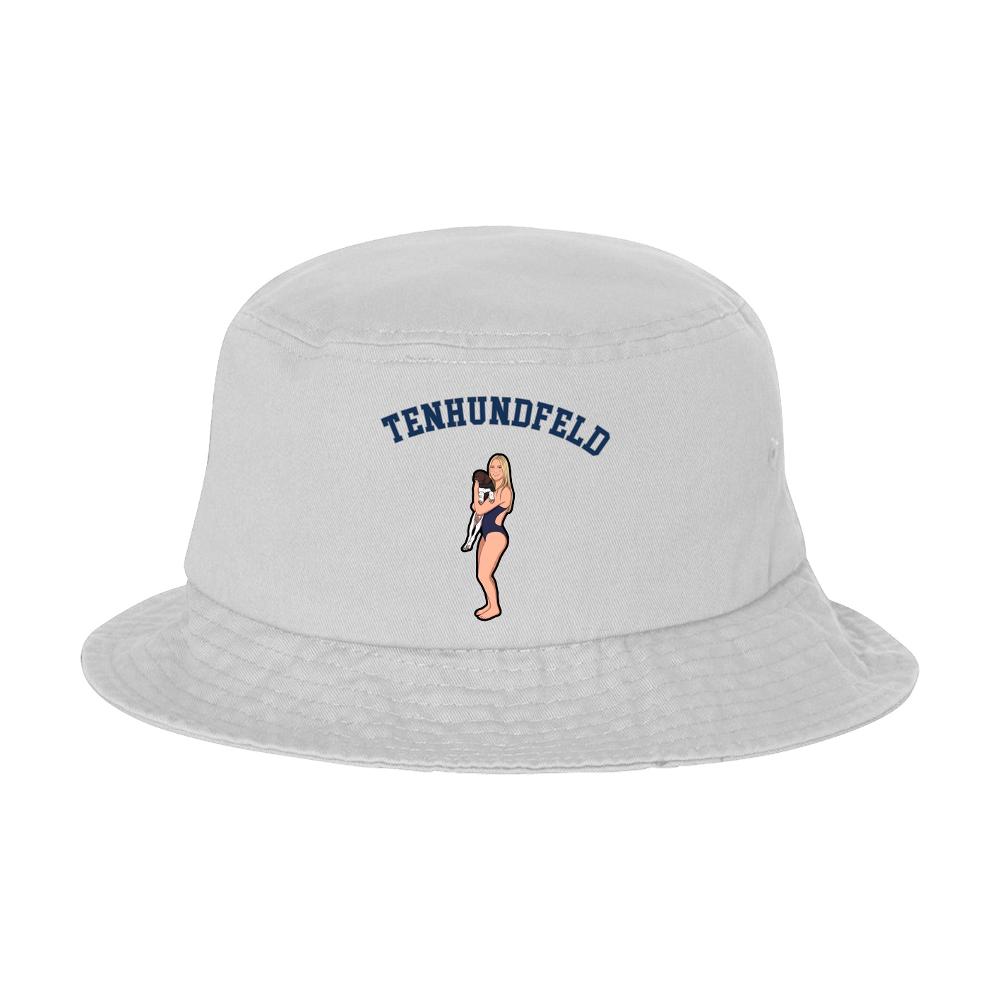 Bucket Cap — Shirsey Arch in White