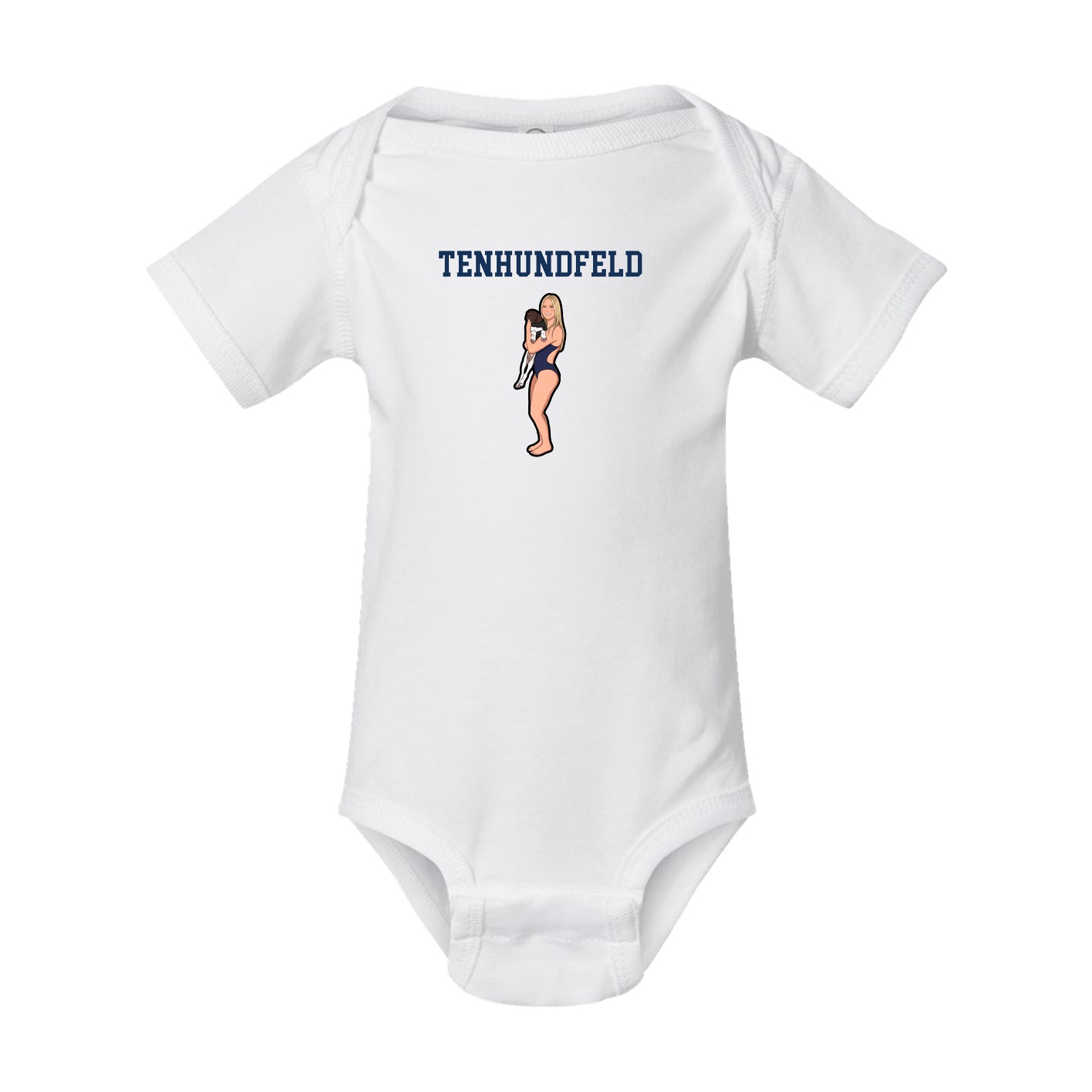 Baby Onesie — Shirsey in White