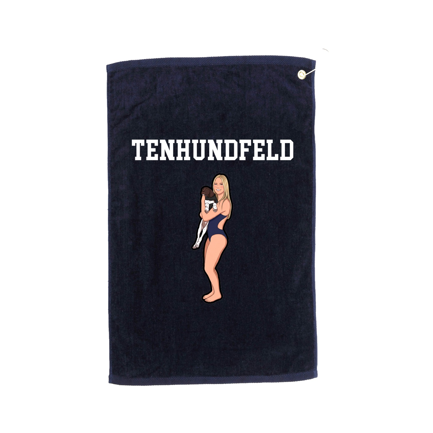 Golf Towel — Shirsey in Navy