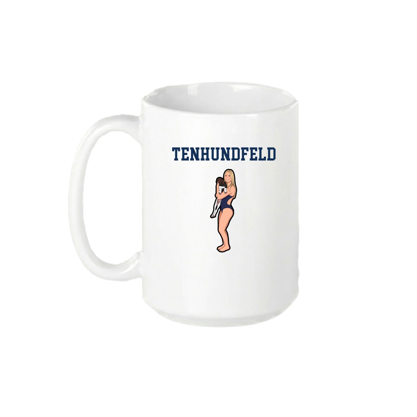 15oz Coffee Mug — Shirsey in White