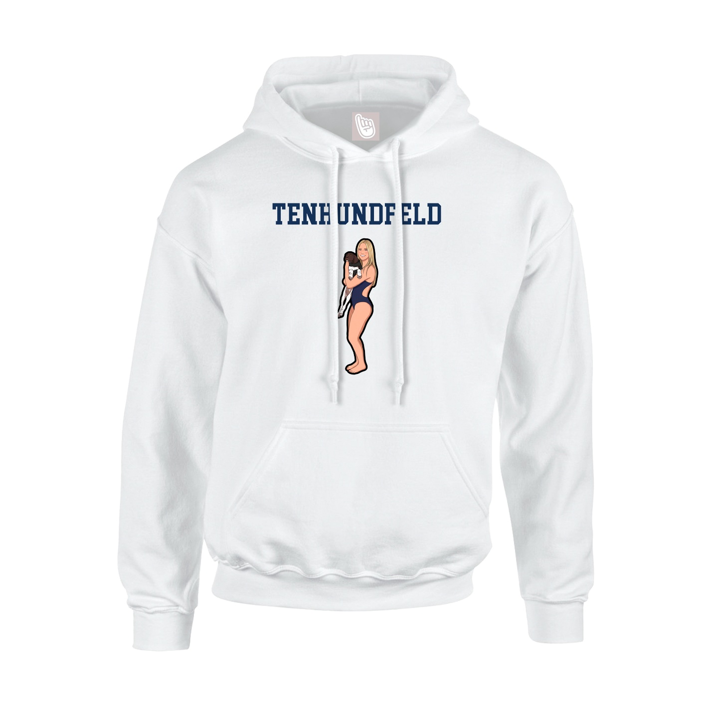 Youth Hoodie — Shirsey in White