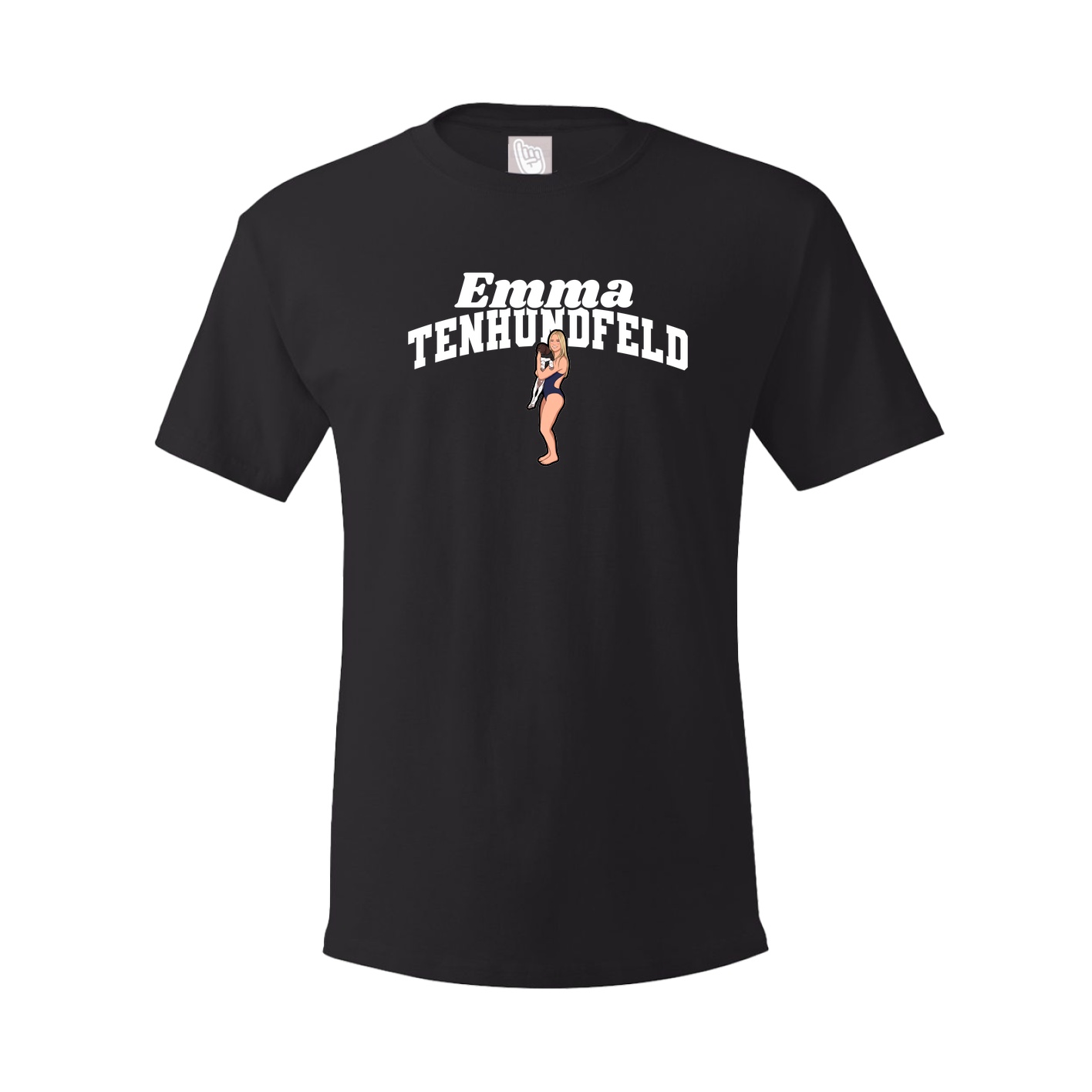 Youth Tee — Signature Arch in Black