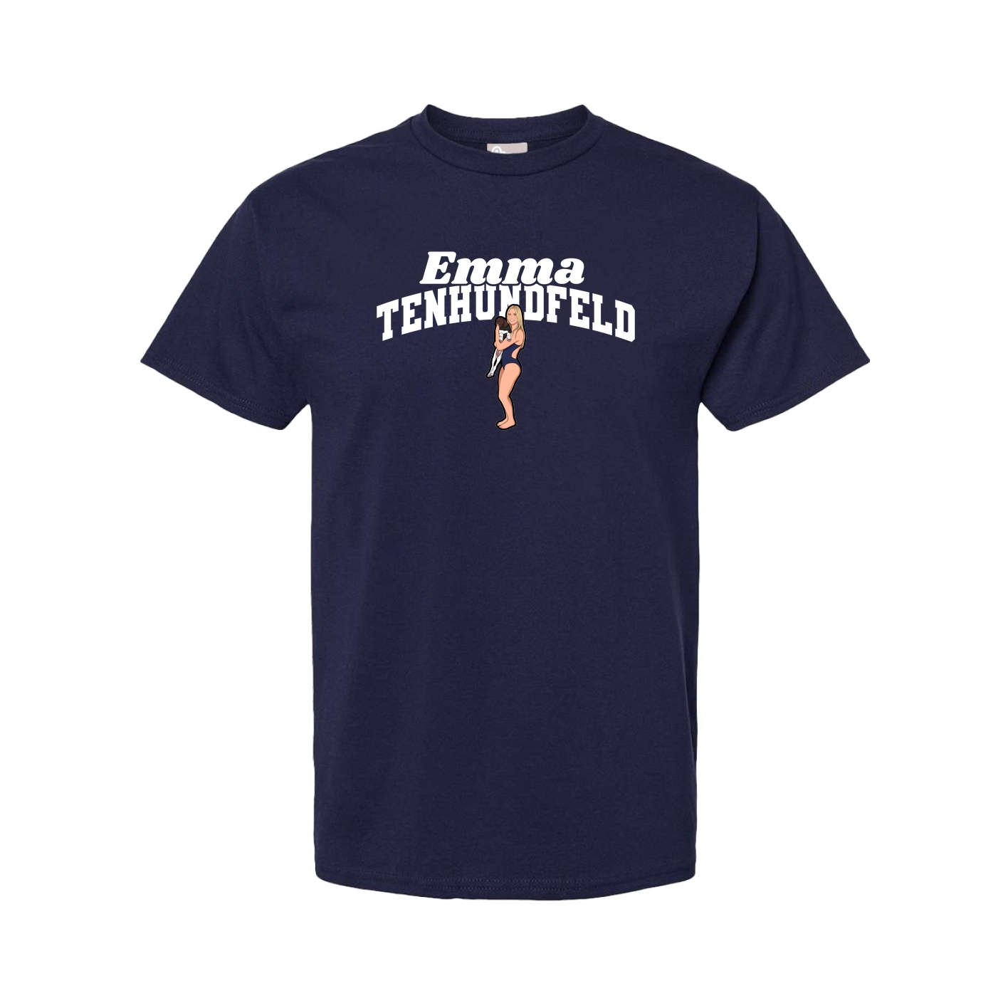 Youth Tee — Signature Arch in Navy
