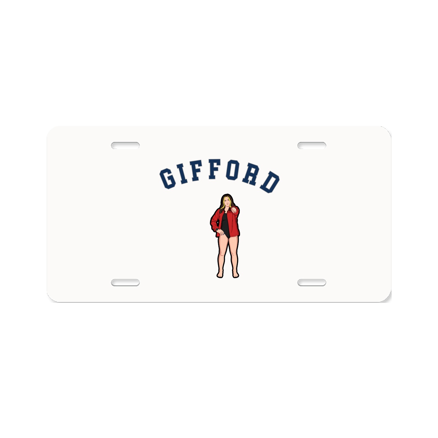 License Plate — Shirsey Arch in Classic