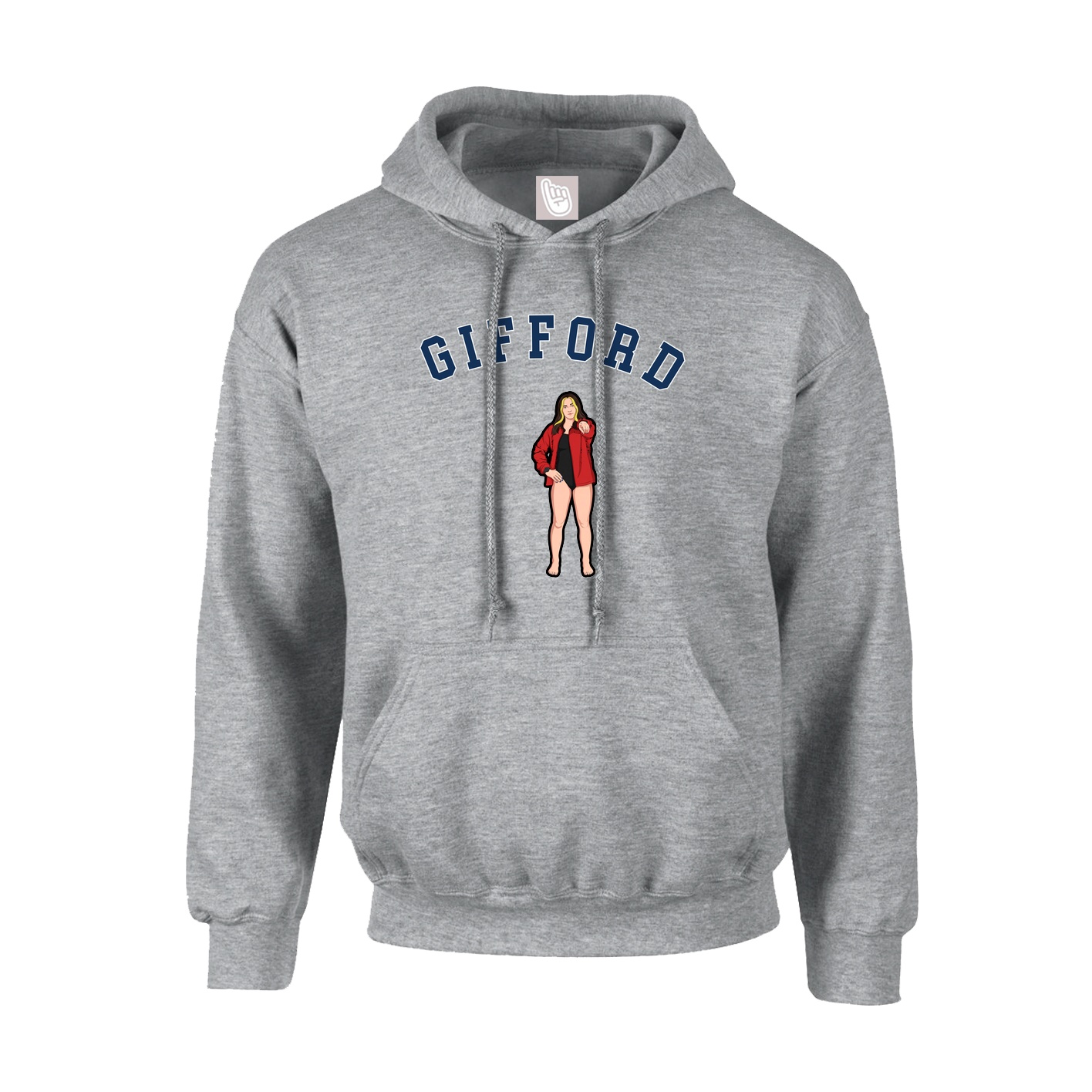 Hoodie — Shirsey Arch in Grey