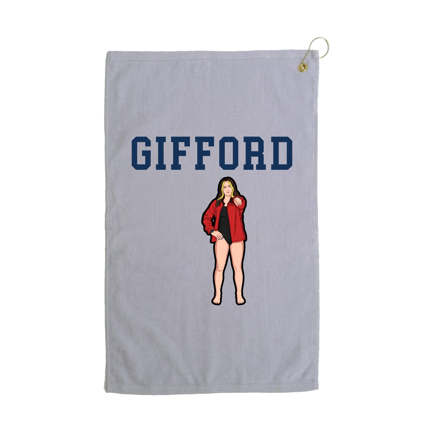 Golf Towel — Shirsey in Grey