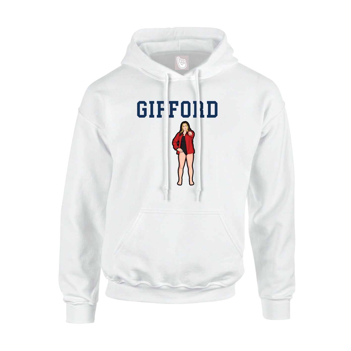 Youth Hoodie — Shirsey in White