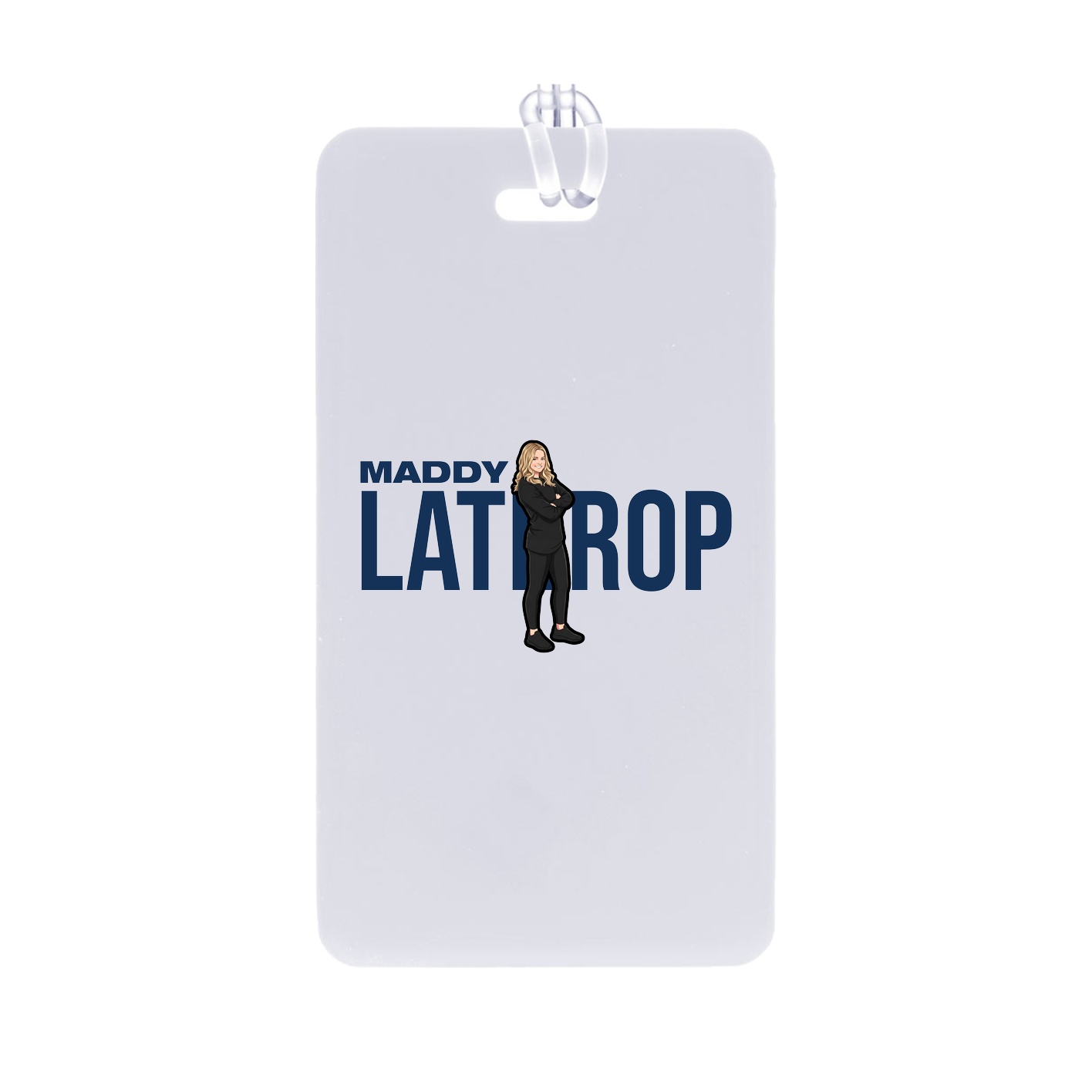 Bag Tag — Player Name in Classic
