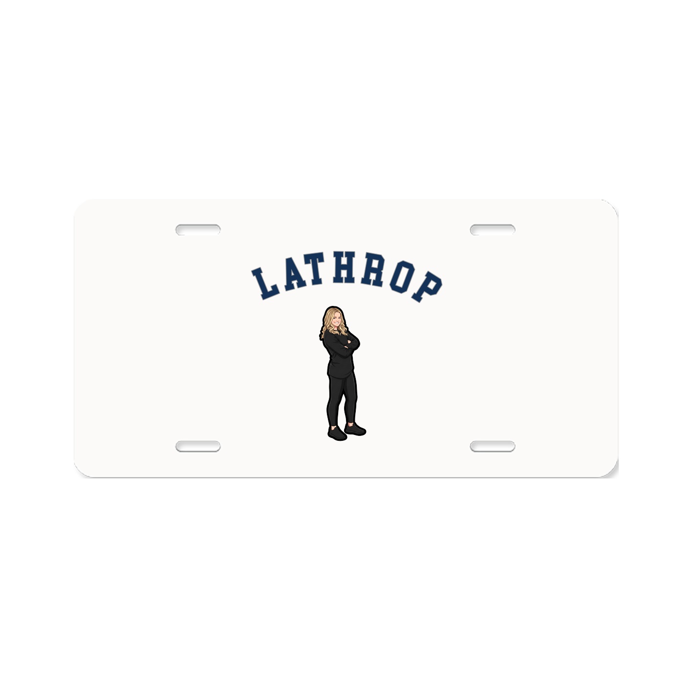 License Plate — Shirsey Arch in Classic