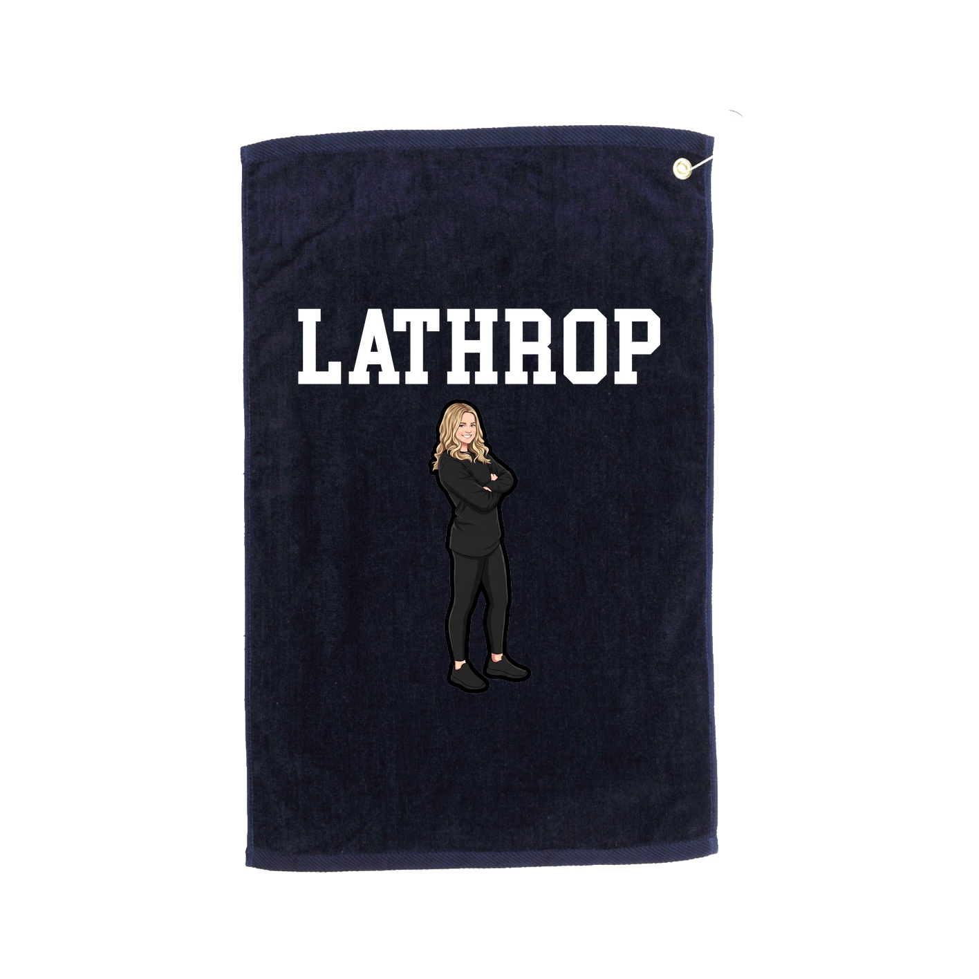 Golf Towel — Shirsey in Navy