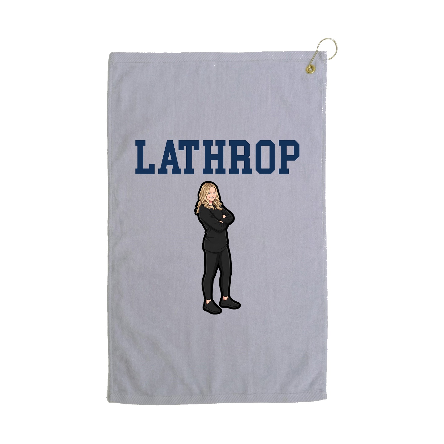 Golf Towel — Shirsey in Grey