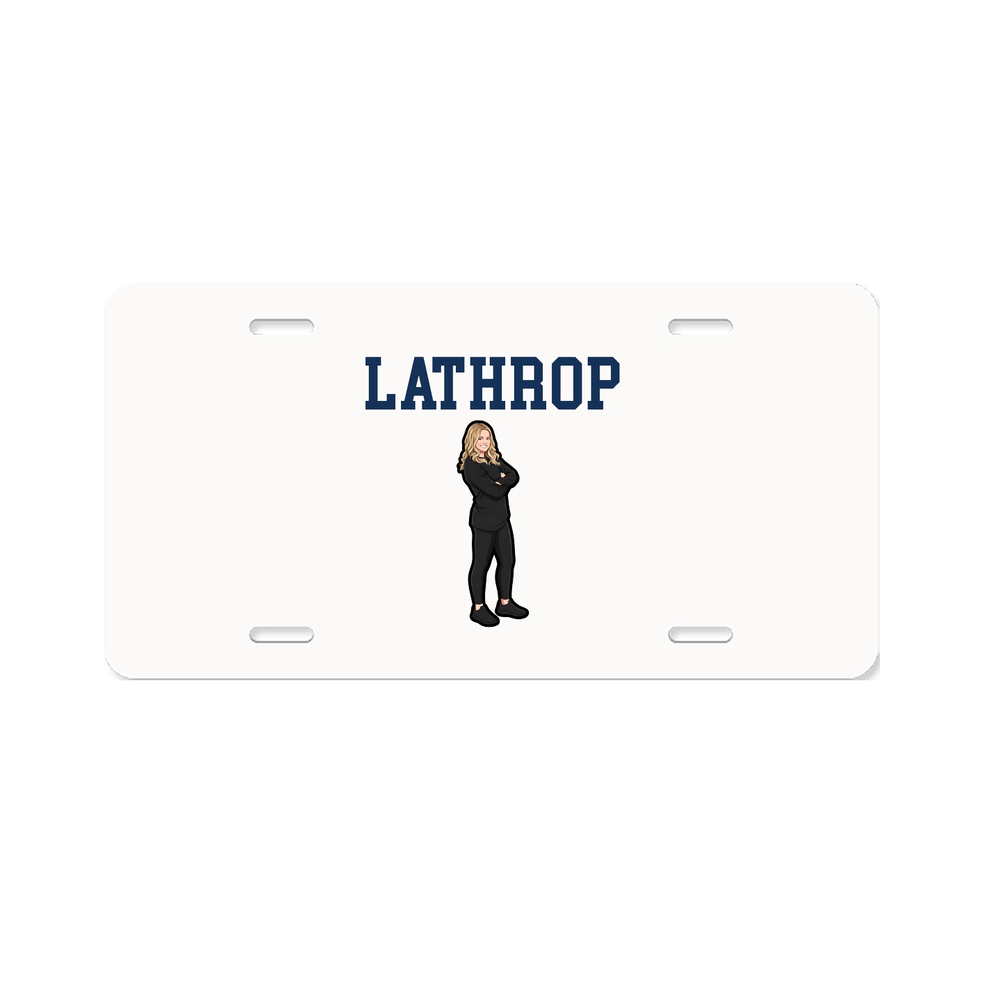 License Plate — Shirsey in Classic