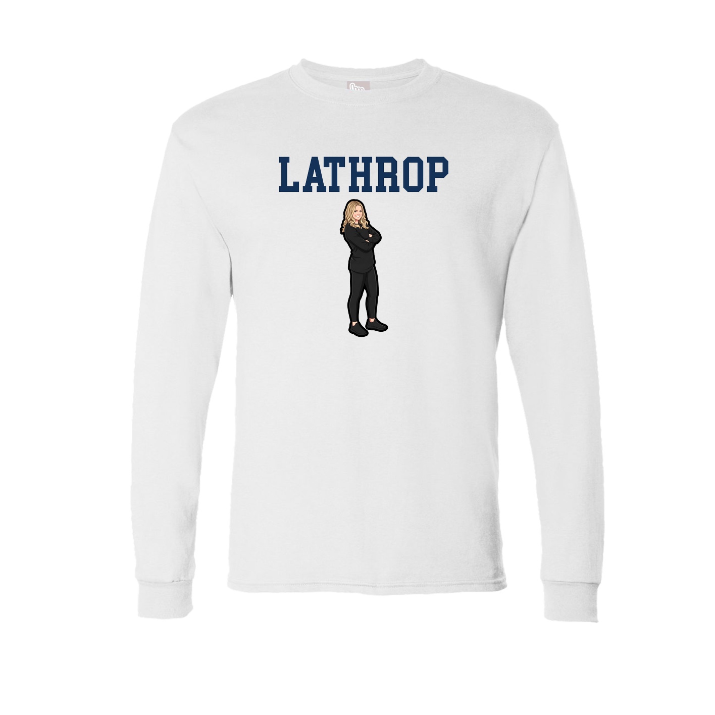 Long Sleeve Tee — Shirsey in White