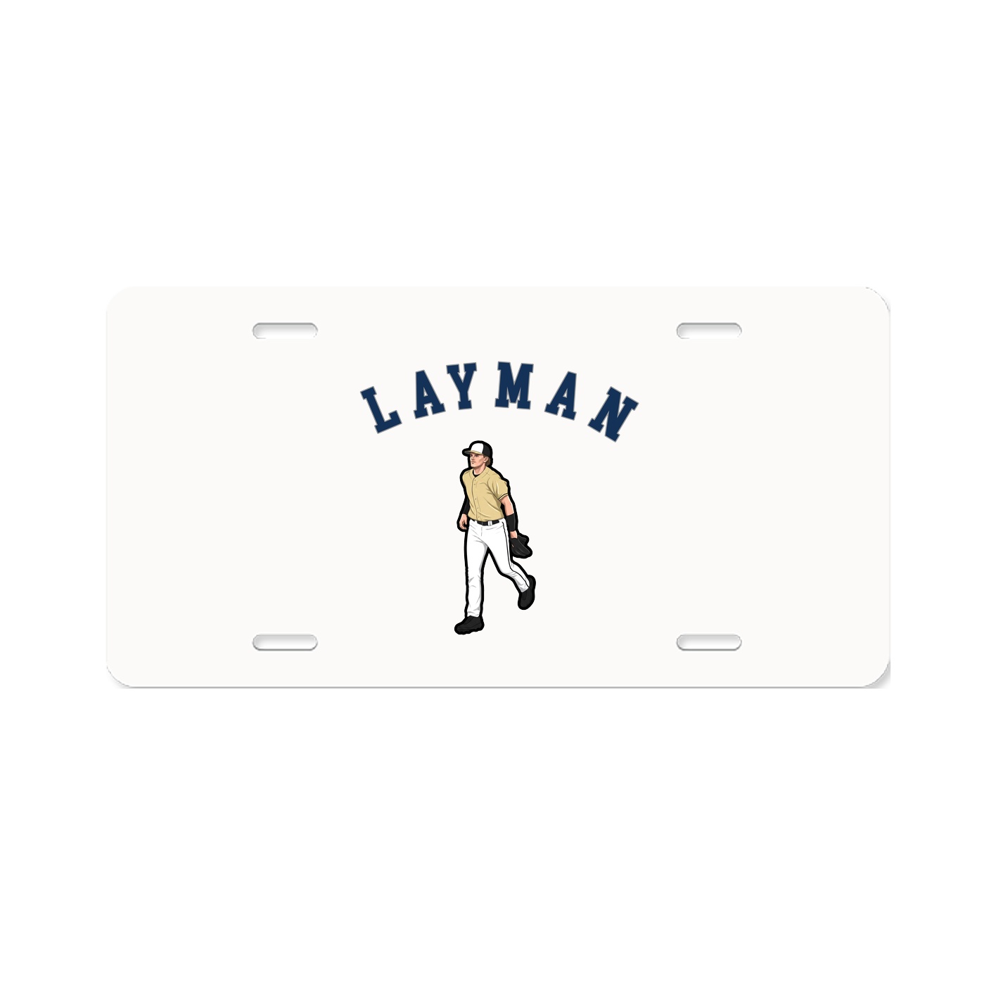 License Plate — Shirsey Arch in Classic
