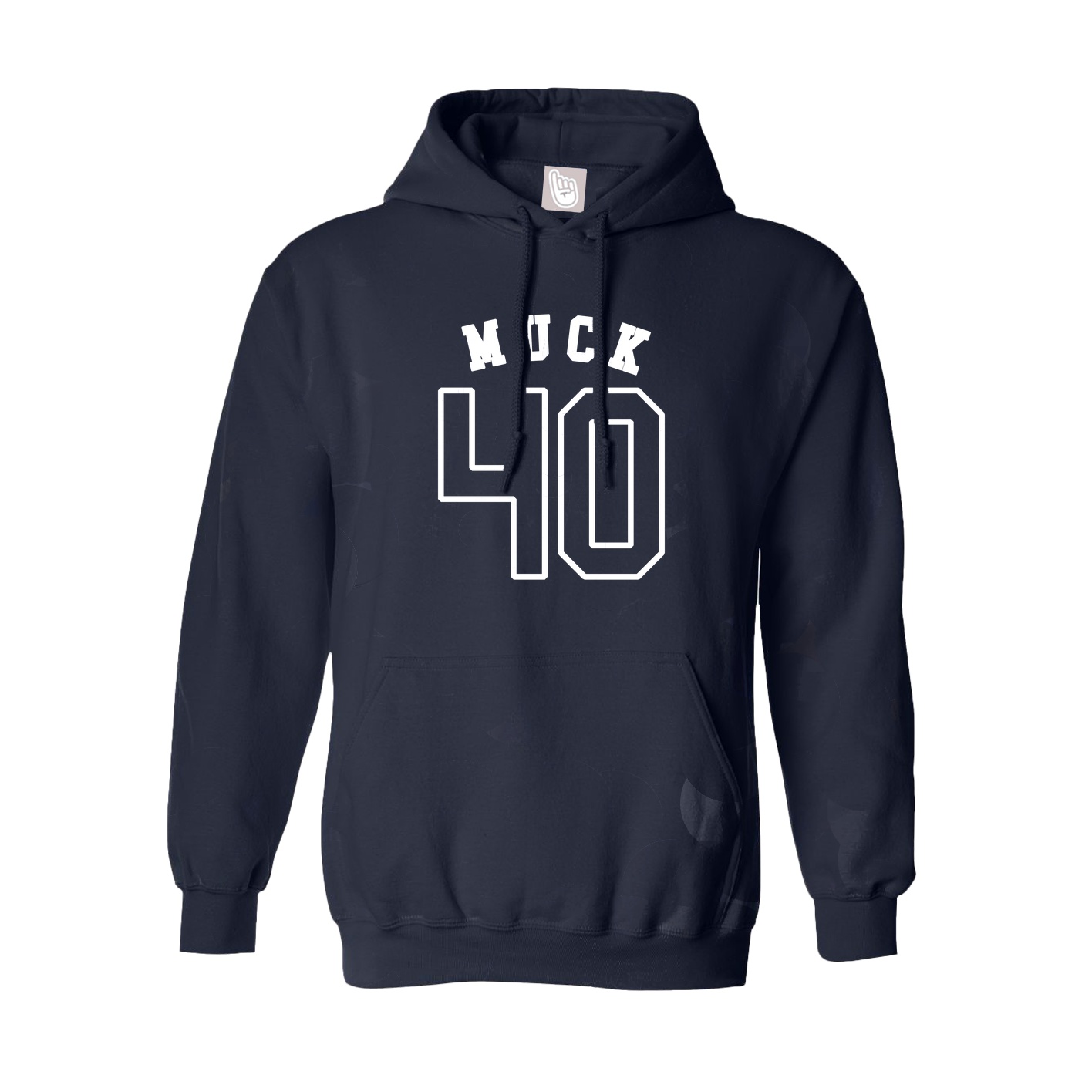 Youth Hoodie — Shirsey Arch in Navy