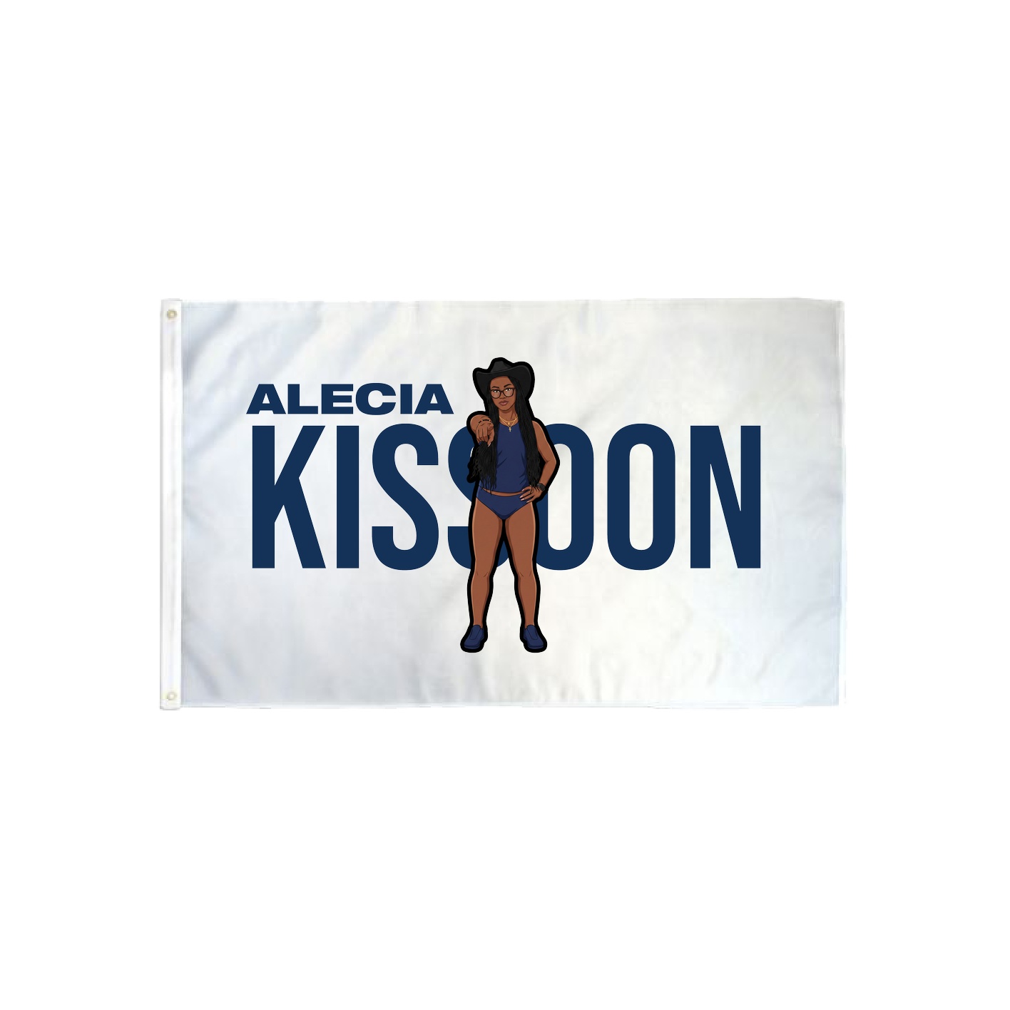 3x5 Flag — Player Name in Classic
