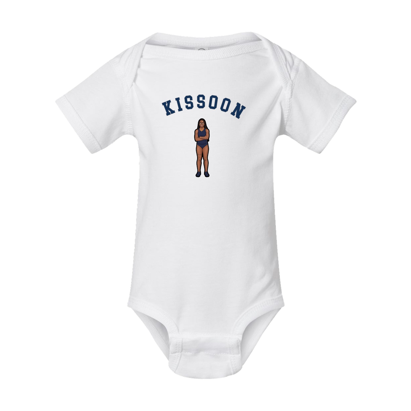 Baby Onesie — Shirsey Arch in White