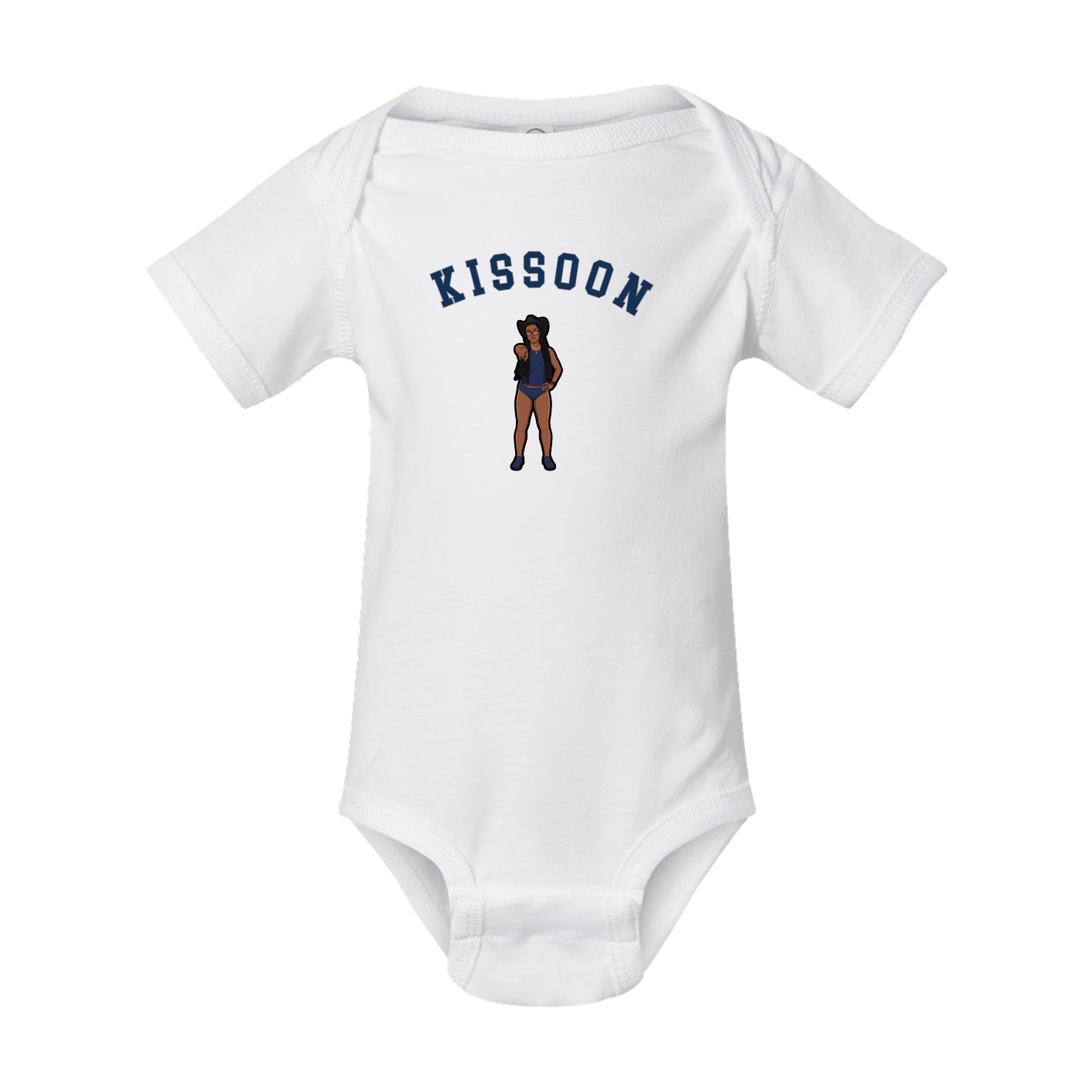 Baby Onesie — Shirsey Arch in White